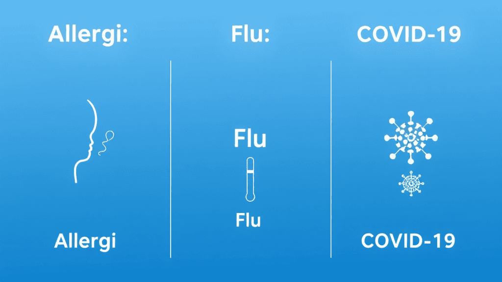 Perbedaan Gejala Batuk Alergi Flu COVID-19 Lengkap